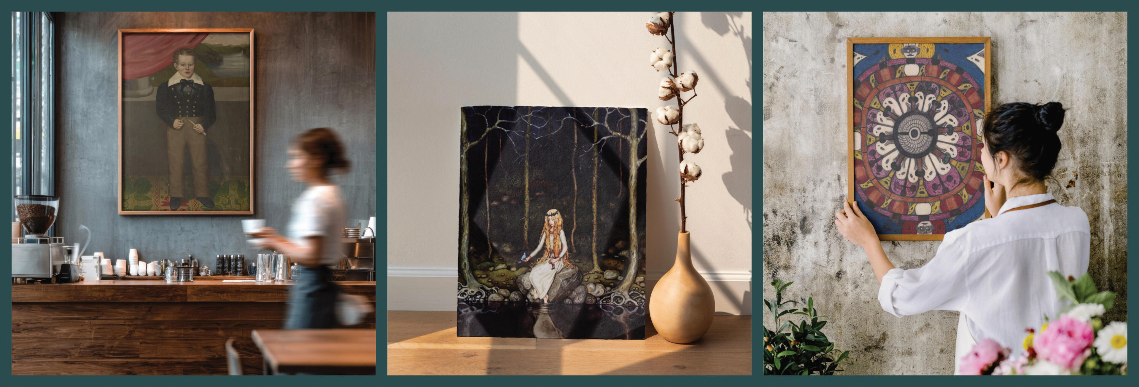 HERO premium canvas wall art prints, digital downloads for home decor